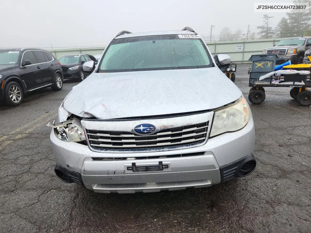 2010 SUBARU FORESTER VIN JF2SH6CCXAH723837 — фото 5
