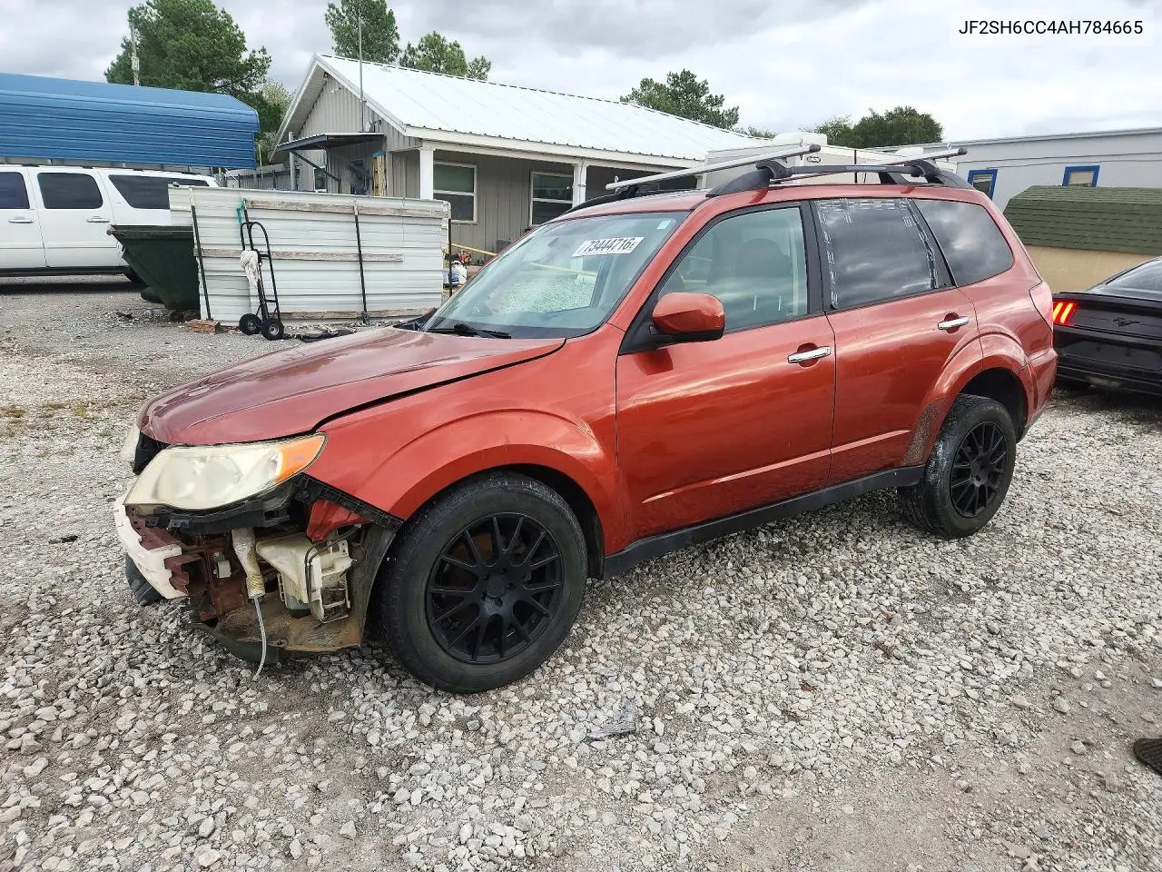 SUBARU FORESTER 2010, VIN JF2SH6CC4AH784665