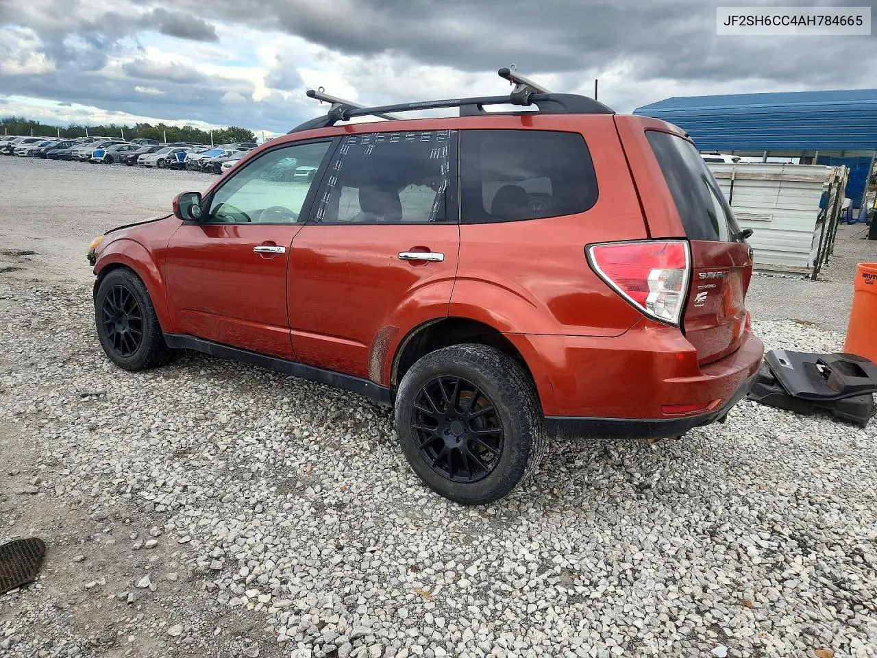 2010 SUBARU FORESTER VIN JF2SH6CC4AH784665 — фото 2