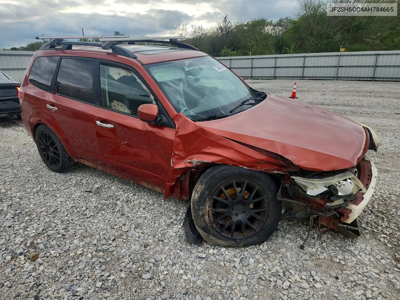 2010 SUBARU FORESTER VIN JF2SH6CC4AH784665 — фото 4