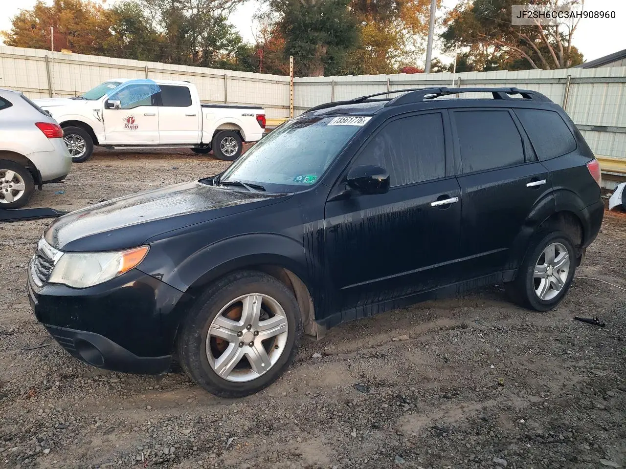 SUBARU FORESTER 2010, VIN JF2SH6CC3AH908960