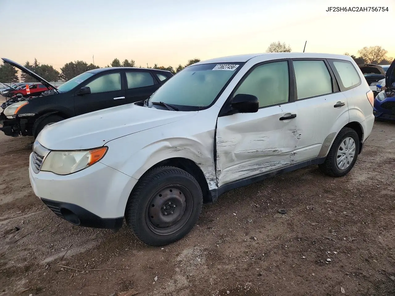 SUBARU FORESTER 2010, VIN JF2SH6AC2AH756754