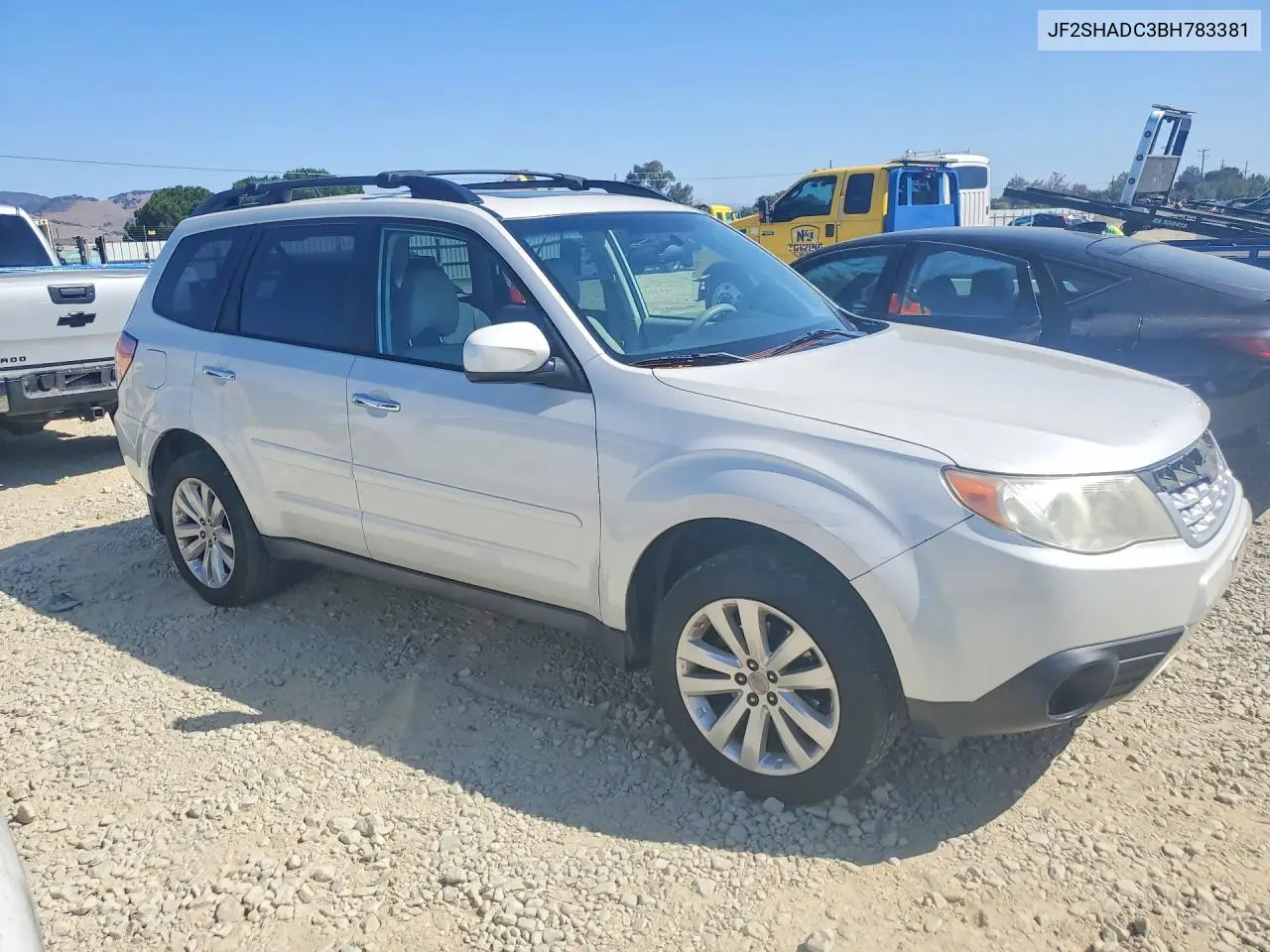 2011 SUBARU FORESTER VIN JF2SHADC3BH783381 — фото 4