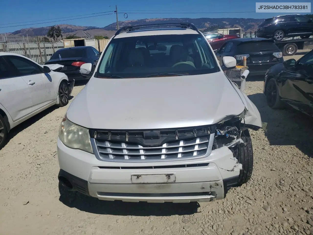 2011 SUBARU FORESTER VIN JF2SHADC3BH783381 — фото 5