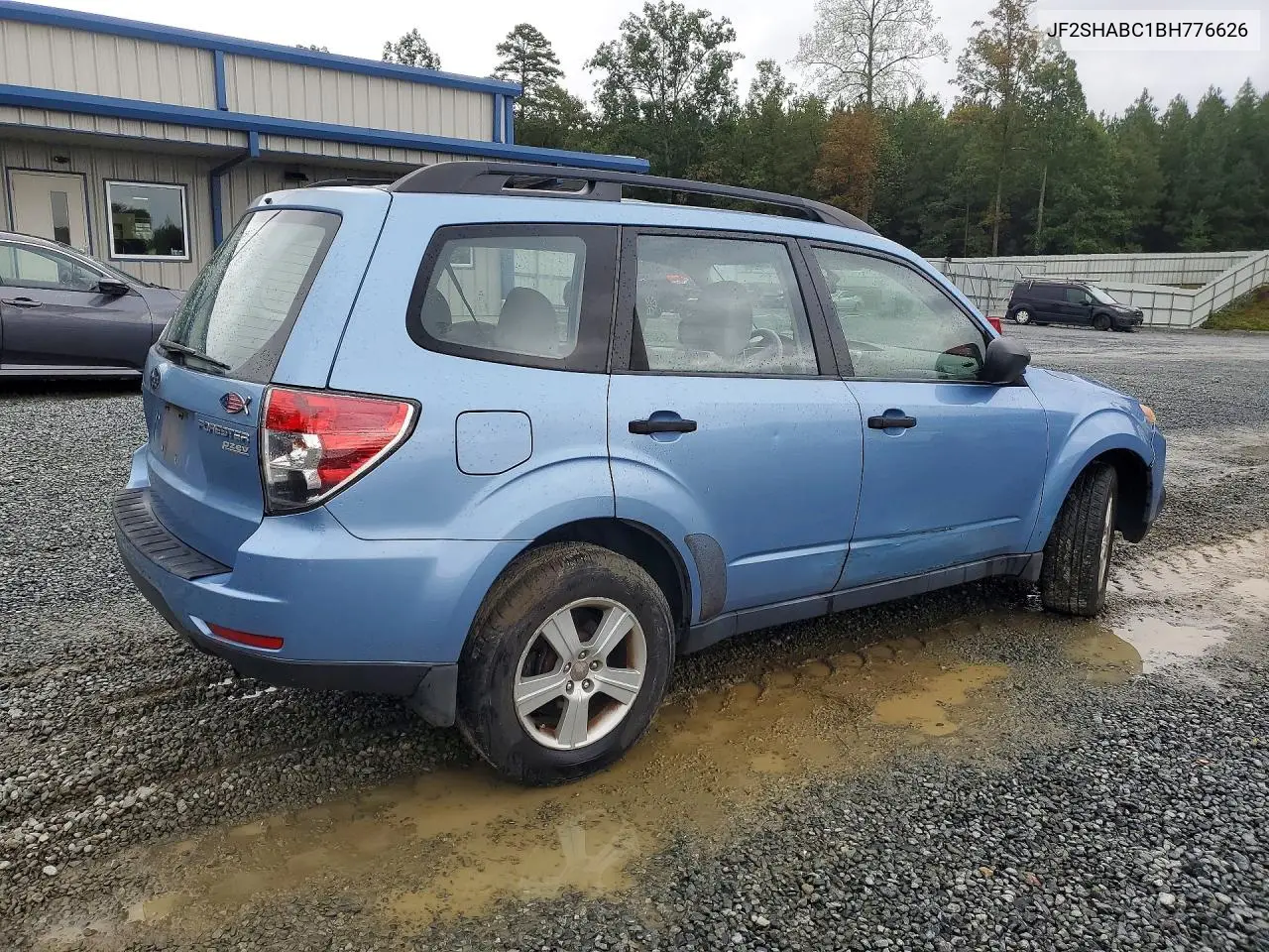 2011 SUBARU FORESTER VIN JF2SHABC1BH776626 — фото 3