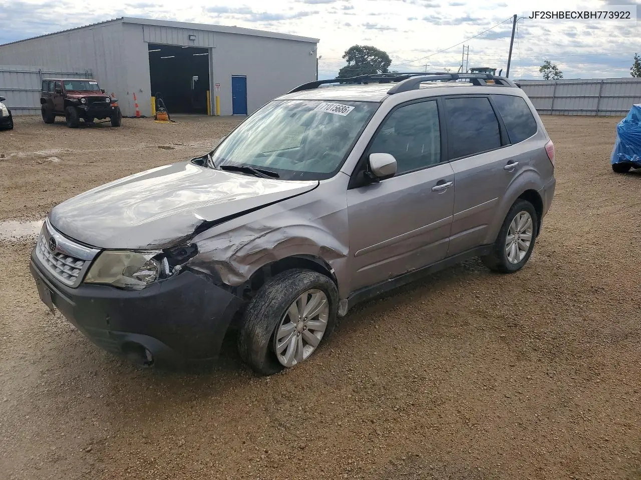SUBARU FORESTER 2011, VIN JF2SHBECXBH773922