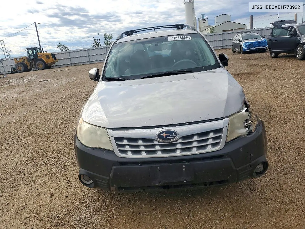 2011 SUBARU FORESTER VIN JF2SHBECXBH773922 — фото 5
