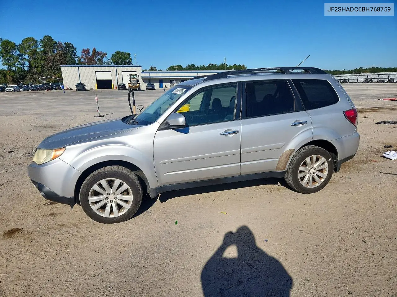 SUBARU FORESTER 2011, VIN JF2SHADC6BH768759