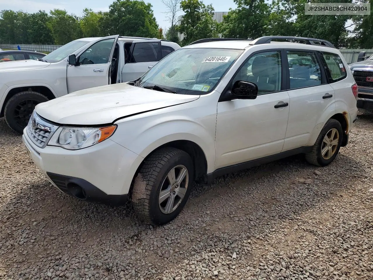 SUBARU FORESTER 2012, VIN JF2SHABC8CH420904