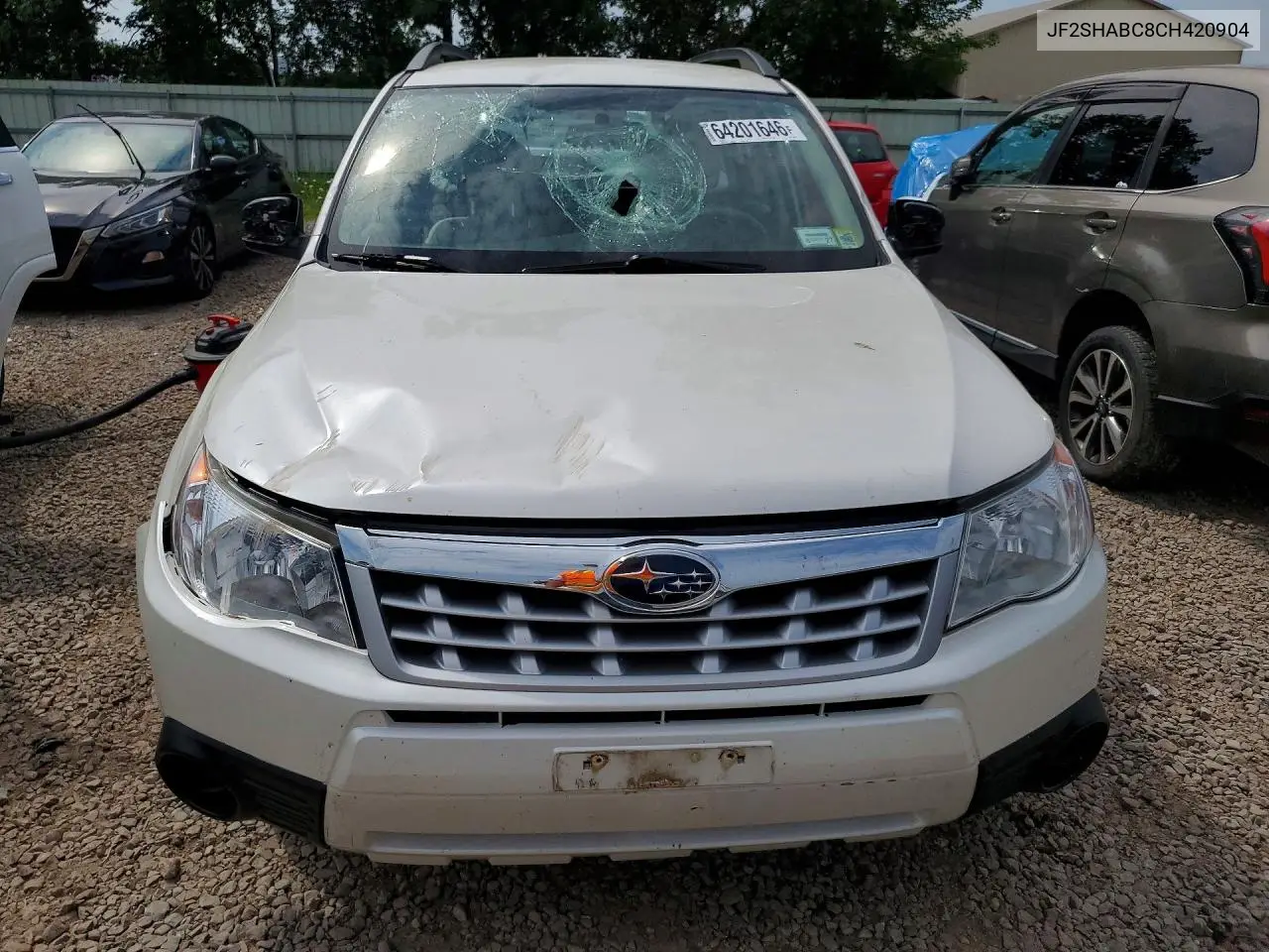 2012 SUBARU FORESTER VIN JF2SHABC8CH420904 — фото 5