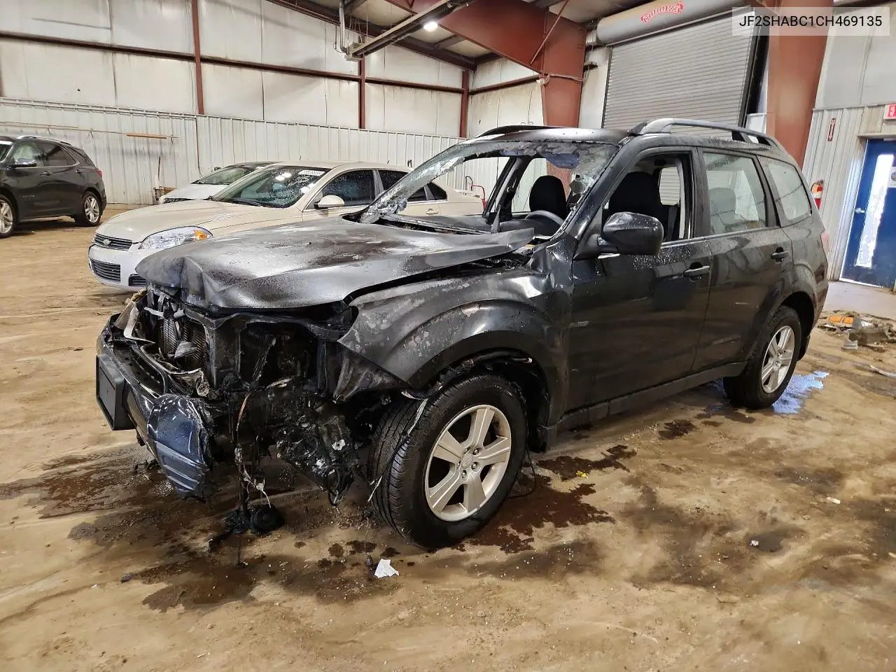 SUBARU FORESTER 2012, VIN JF2SHABC1CH469135