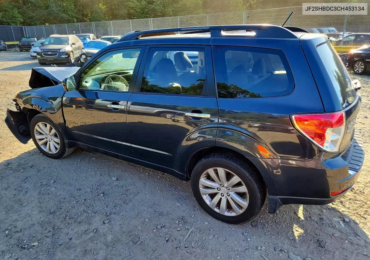 2012 SUBARU FORESTER VIN JF2SHBDC3CH453134 — фото 2