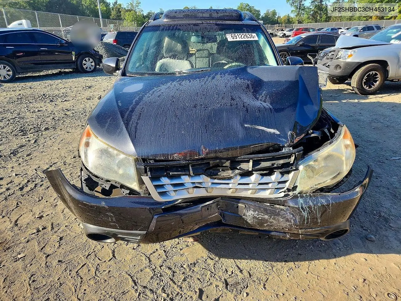 2012 SUBARU FORESTER VIN JF2SHBDC3CH453134 — фото 5