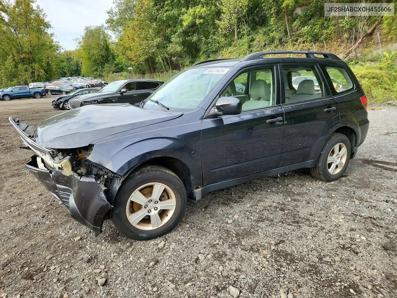 SUBARU FORESTER 2012, VIN JF2SHABCXCH455606