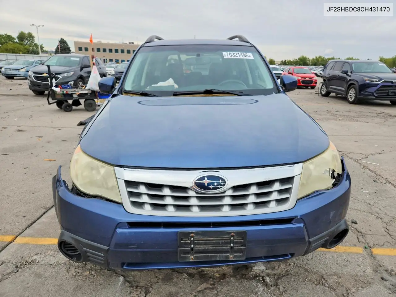 2012 SUBARU FORESTER VIN JF2SHBDC8CH431470 — фото 5