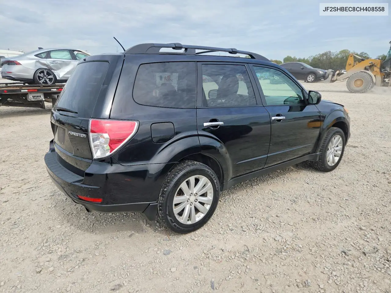 2012 SUBARU FORESTER VIN JF2SHBEC8CH408558 — фото 3