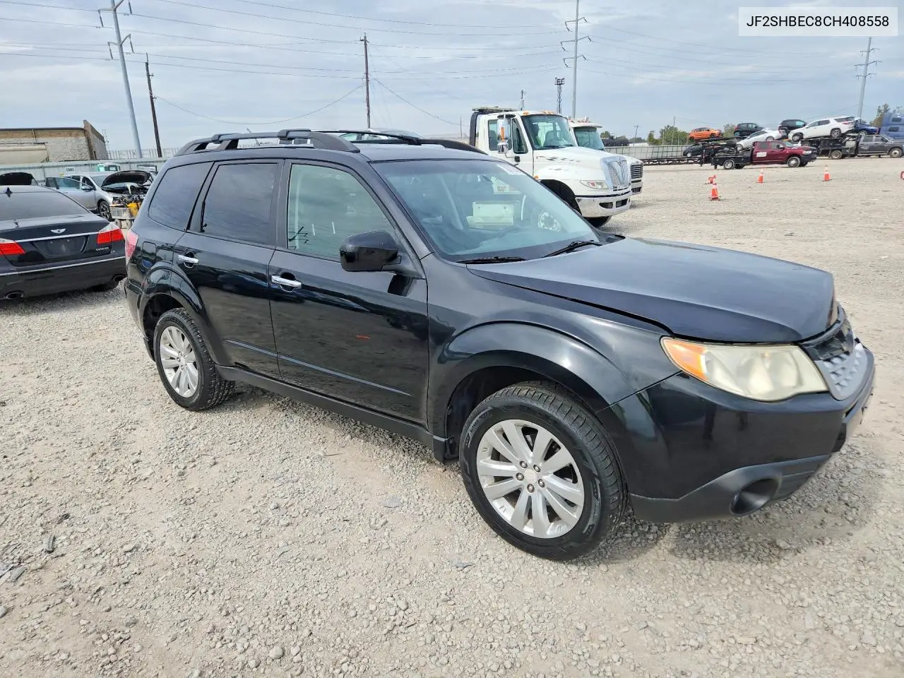 2012 SUBARU FORESTER VIN JF2SHBEC8CH408558 — фото 4