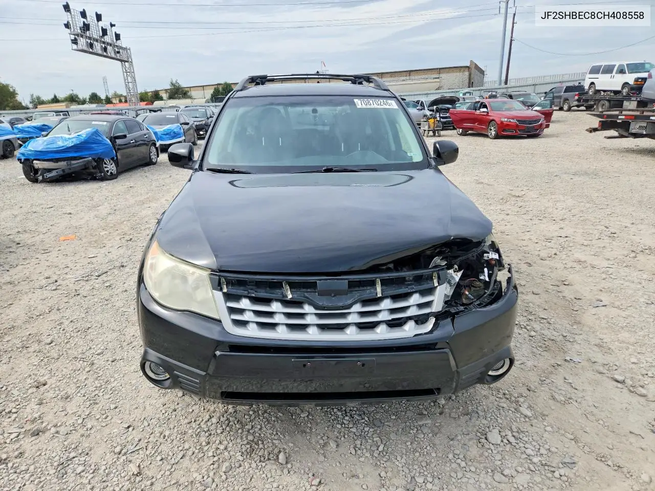 2012 SUBARU FORESTER VIN JF2SHBEC8CH408558 — фото 5
