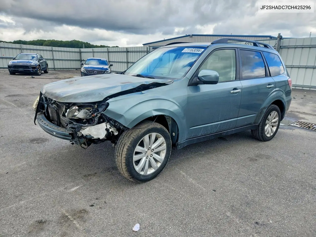 SUBARU FORESTER 2012, VIN JF2SHADC7CH425296