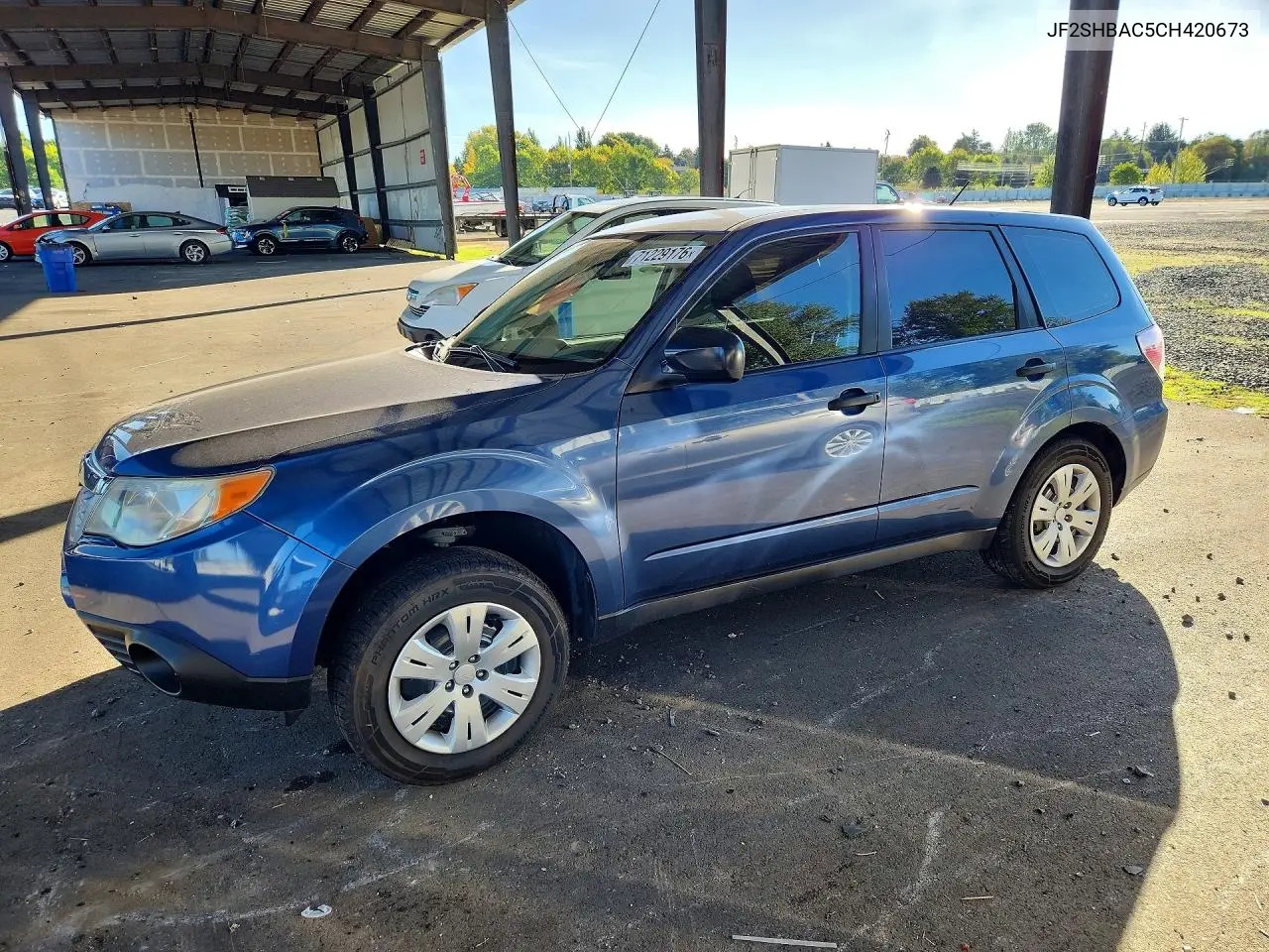 SUBARU FORESTER 2012, VIN JF2SHBAC5CH420673