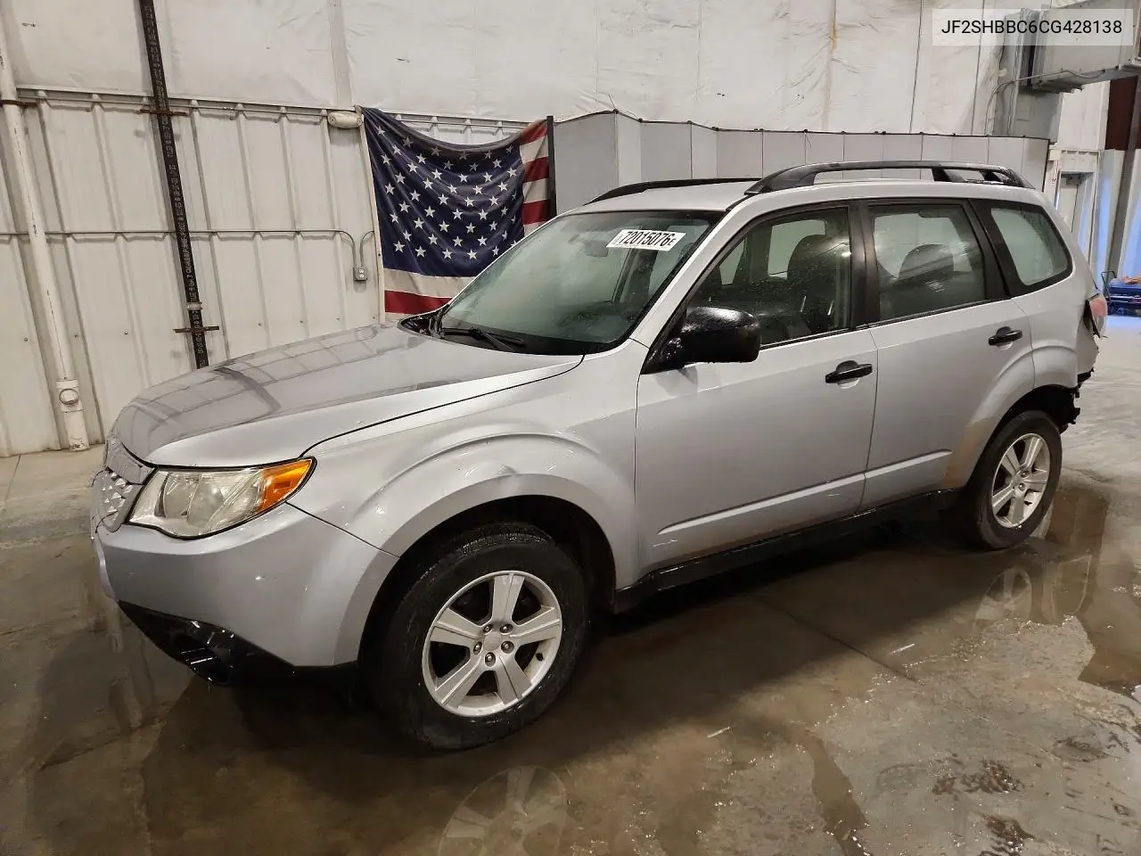 SUBARU FORESTER 2012, VIN JF2SHBBC6CG428138