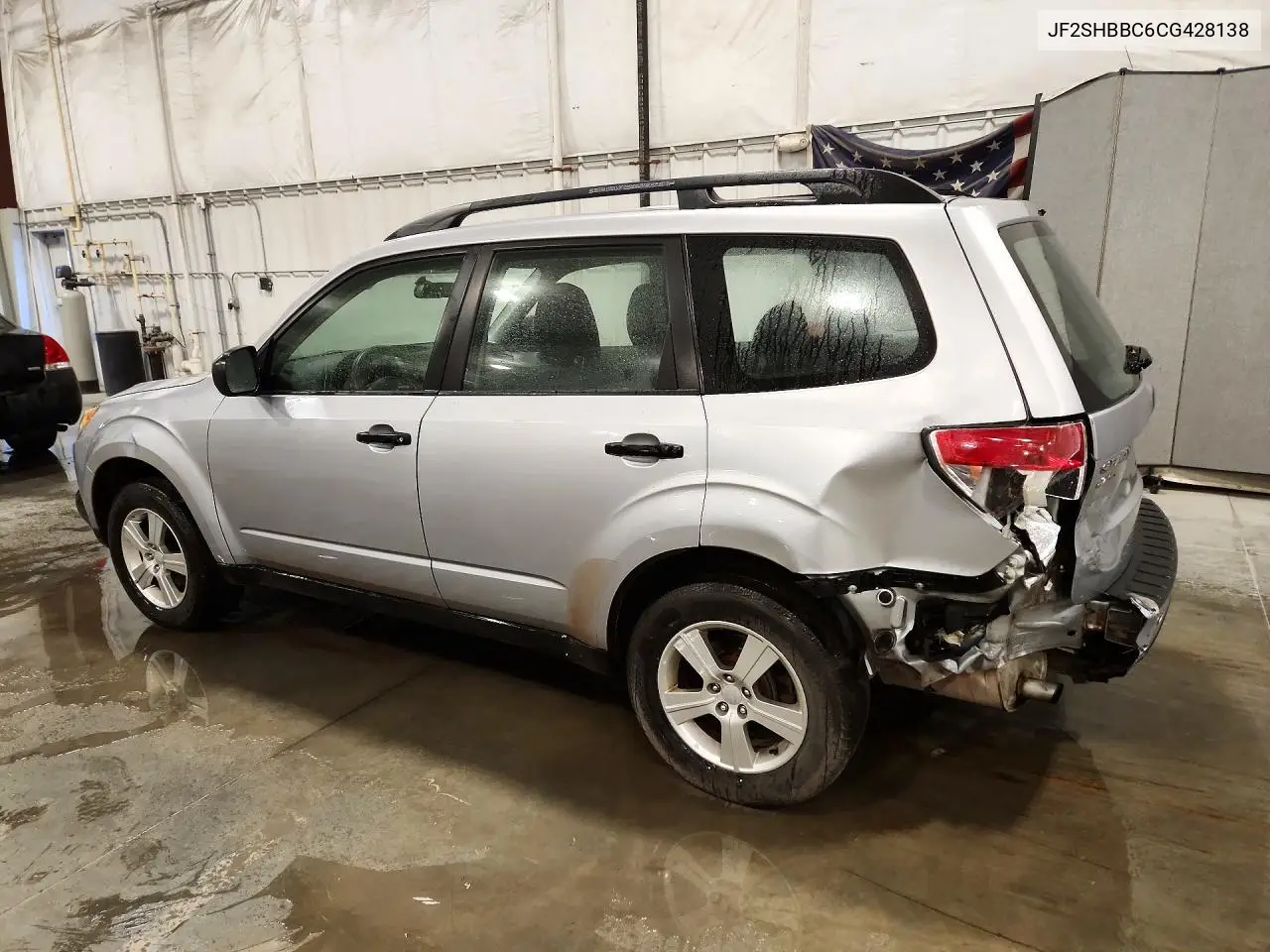 2012 SUBARU FORESTER VIN JF2SHBBC6CG428138 — фото 2