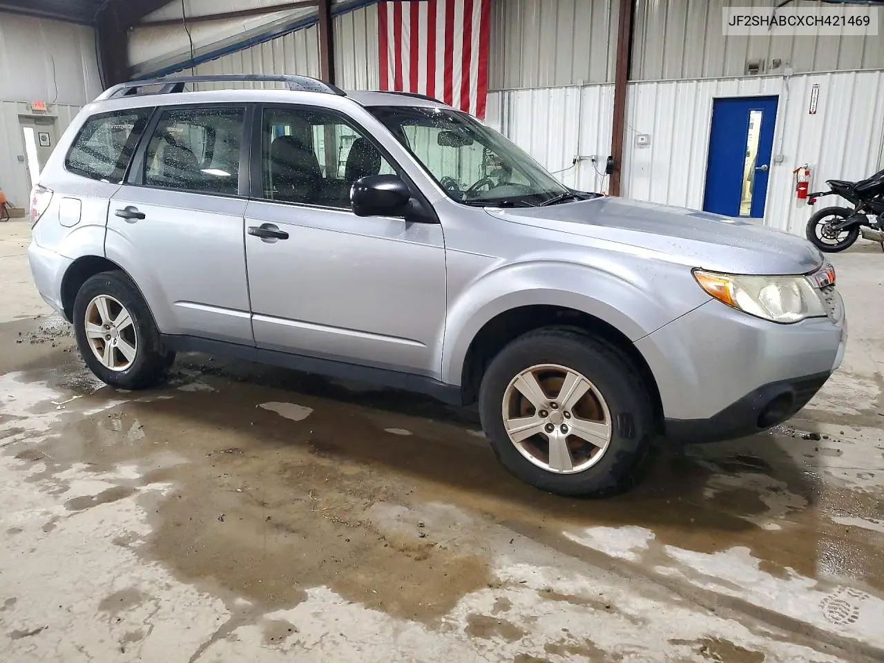 2012 SUBARU FORESTER VIN JF2SHABCXCH421469 — фото 4