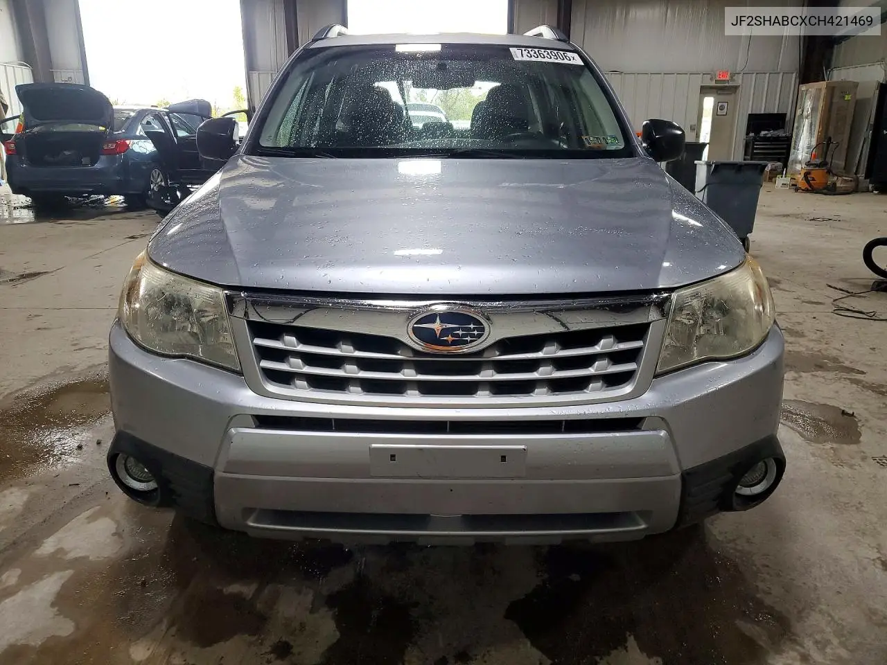 2012 SUBARU FORESTER VIN JF2SHABCXCH421469 — фото 5