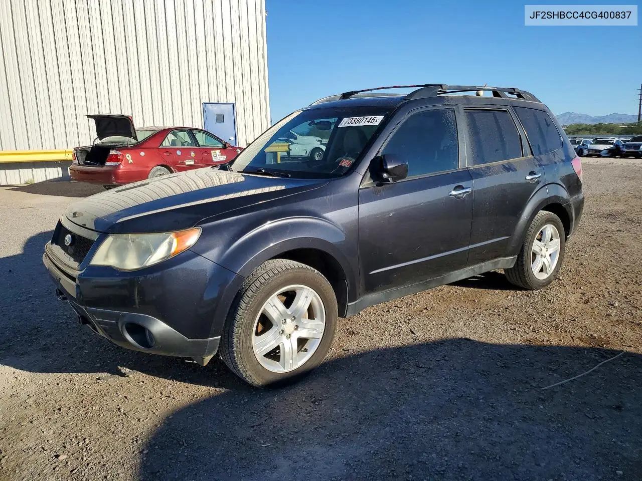 SUBARU FORESTER 2012, VIN JF2SHBCC4CG400837