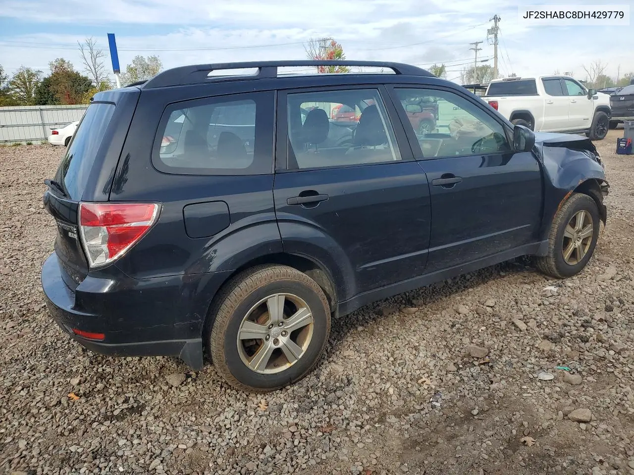 2013 SUBARU FORESTER VIN JF2SHABC8DH429779 — фото 3