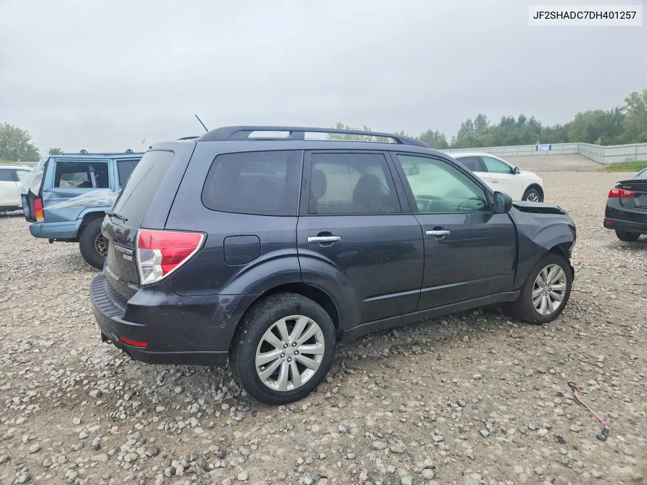 2013 SUBARU FORESTER VIN JF2SHADC7DH401257 — фото 3