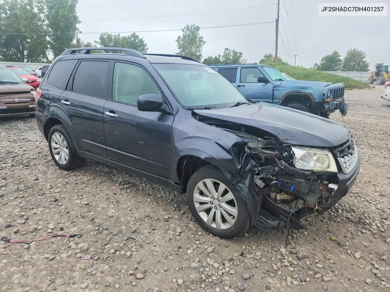 2013 SUBARU FORESTER VIN JF2SHADC7DH401257 — фото 4
