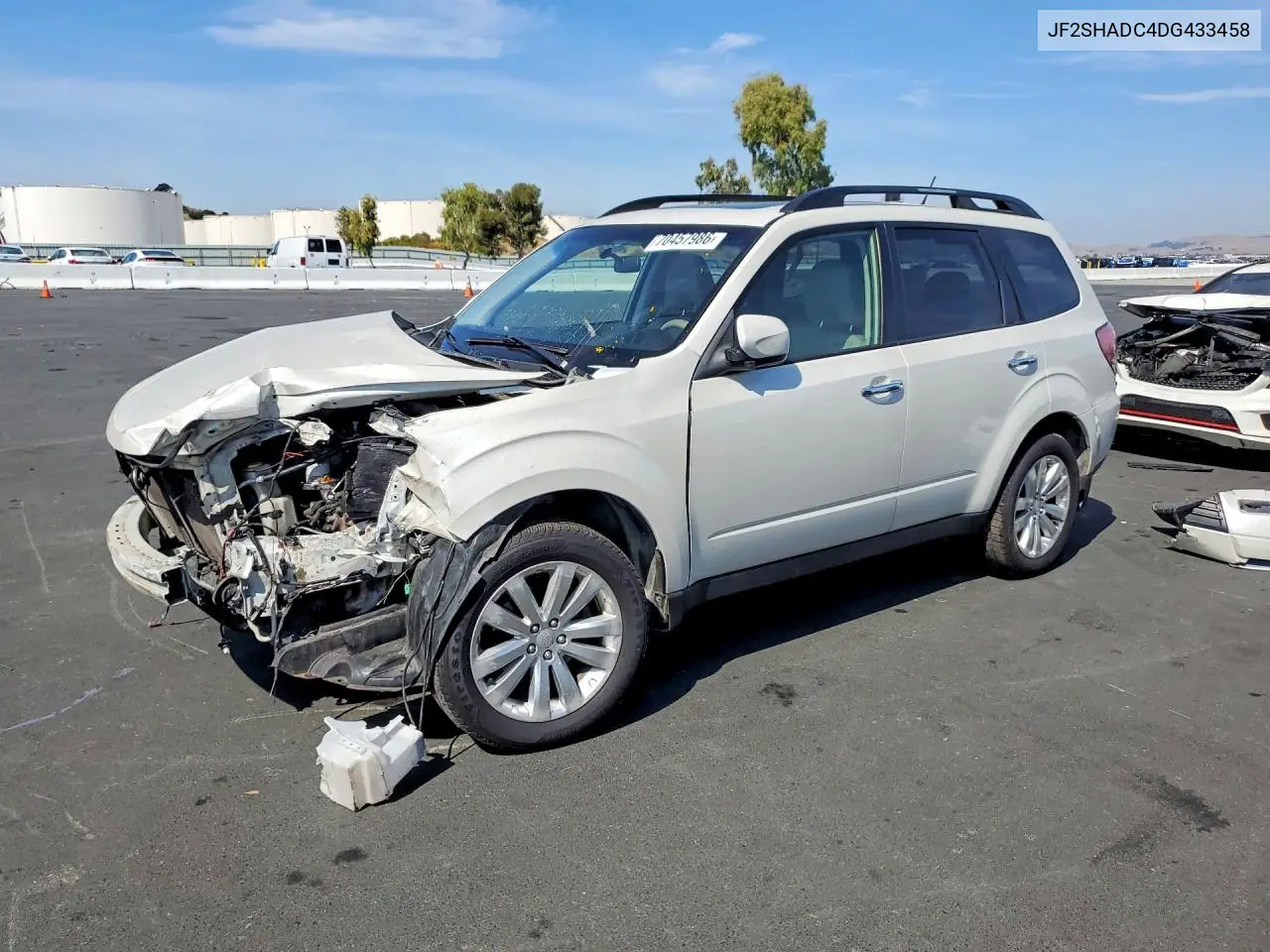 SUBARU FORESTER 2013, VIN JF2SHADC4DG433458