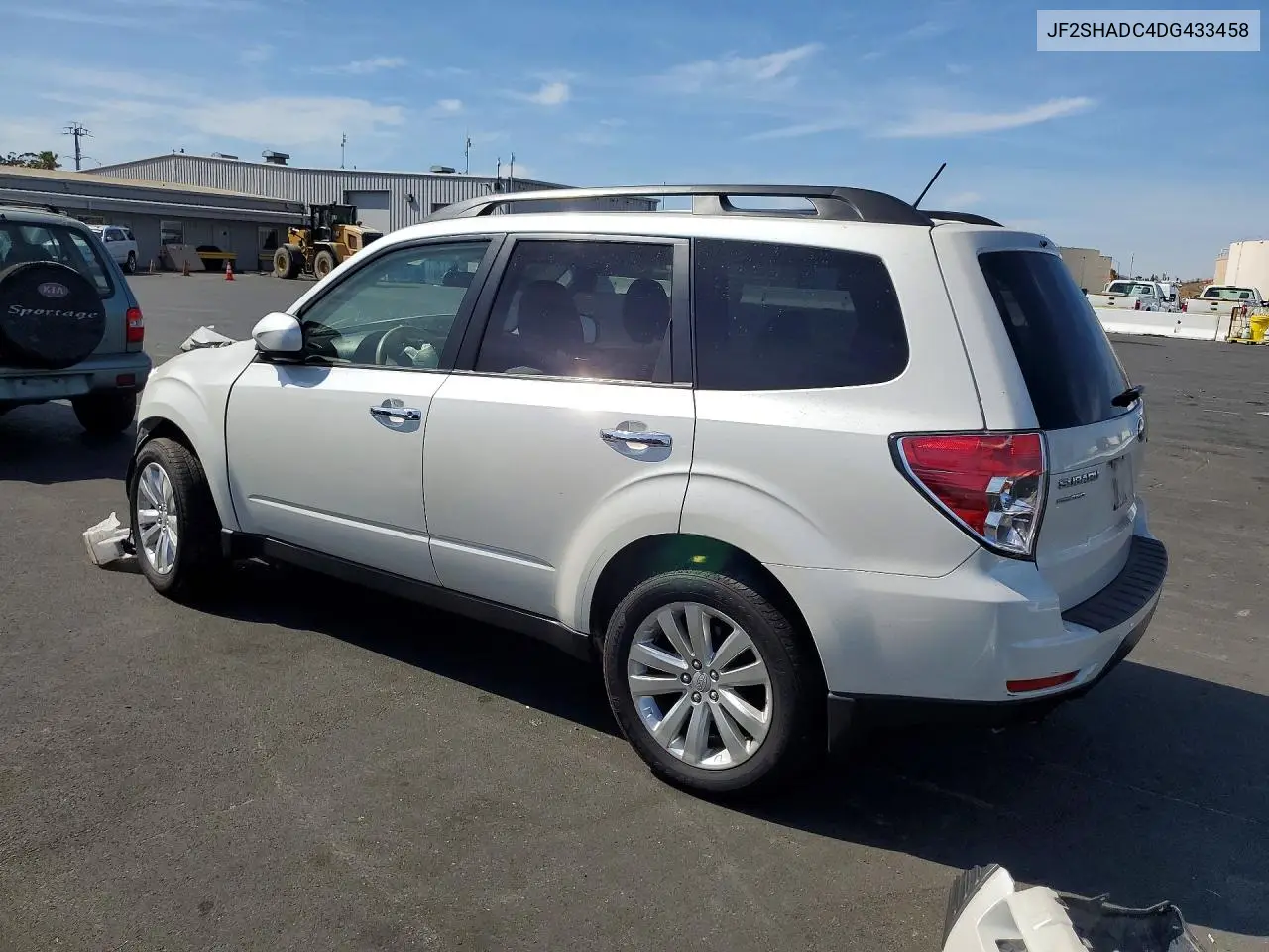 2013 SUBARU FORESTER VIN JF2SHADC4DG433458 — фото 2