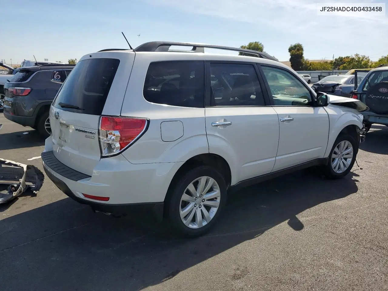 2013 SUBARU FORESTER VIN JF2SHADC4DG433458 — фото 3