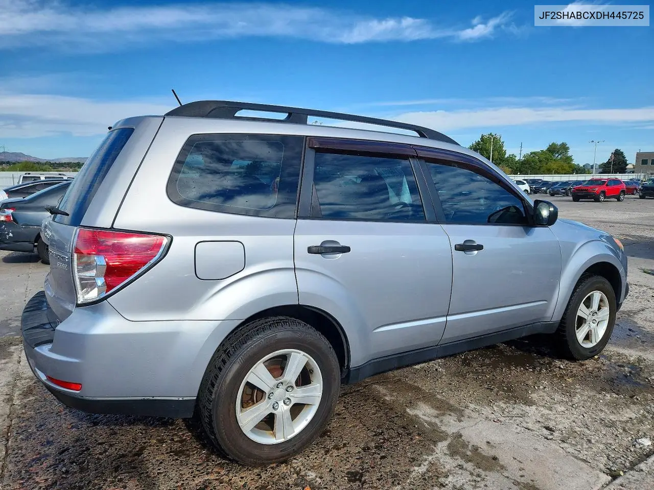 2013 SUBARU FORESTER VIN JF2SHABCXDH445725 — фото 3