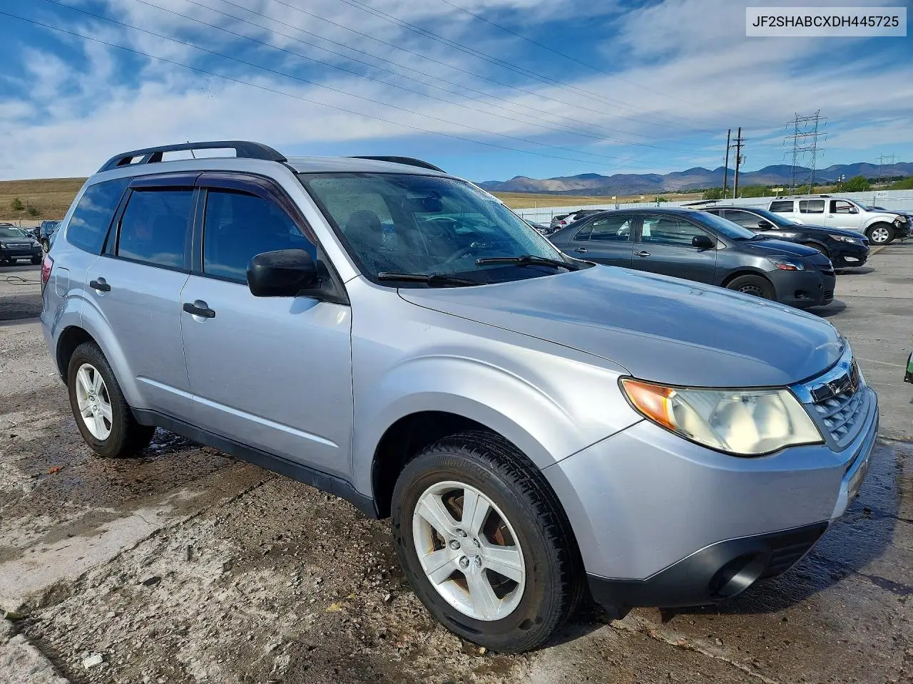 2013 SUBARU FORESTER VIN JF2SHABCXDH445725 — фото 4