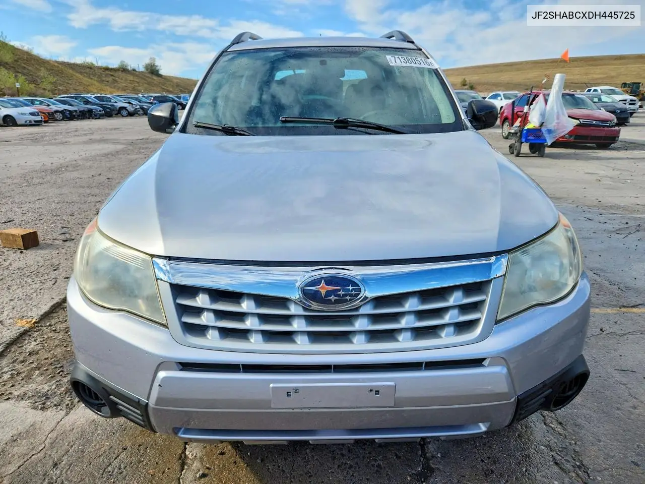 2013 SUBARU FORESTER VIN JF2SHABCXDH445725 — фото 5