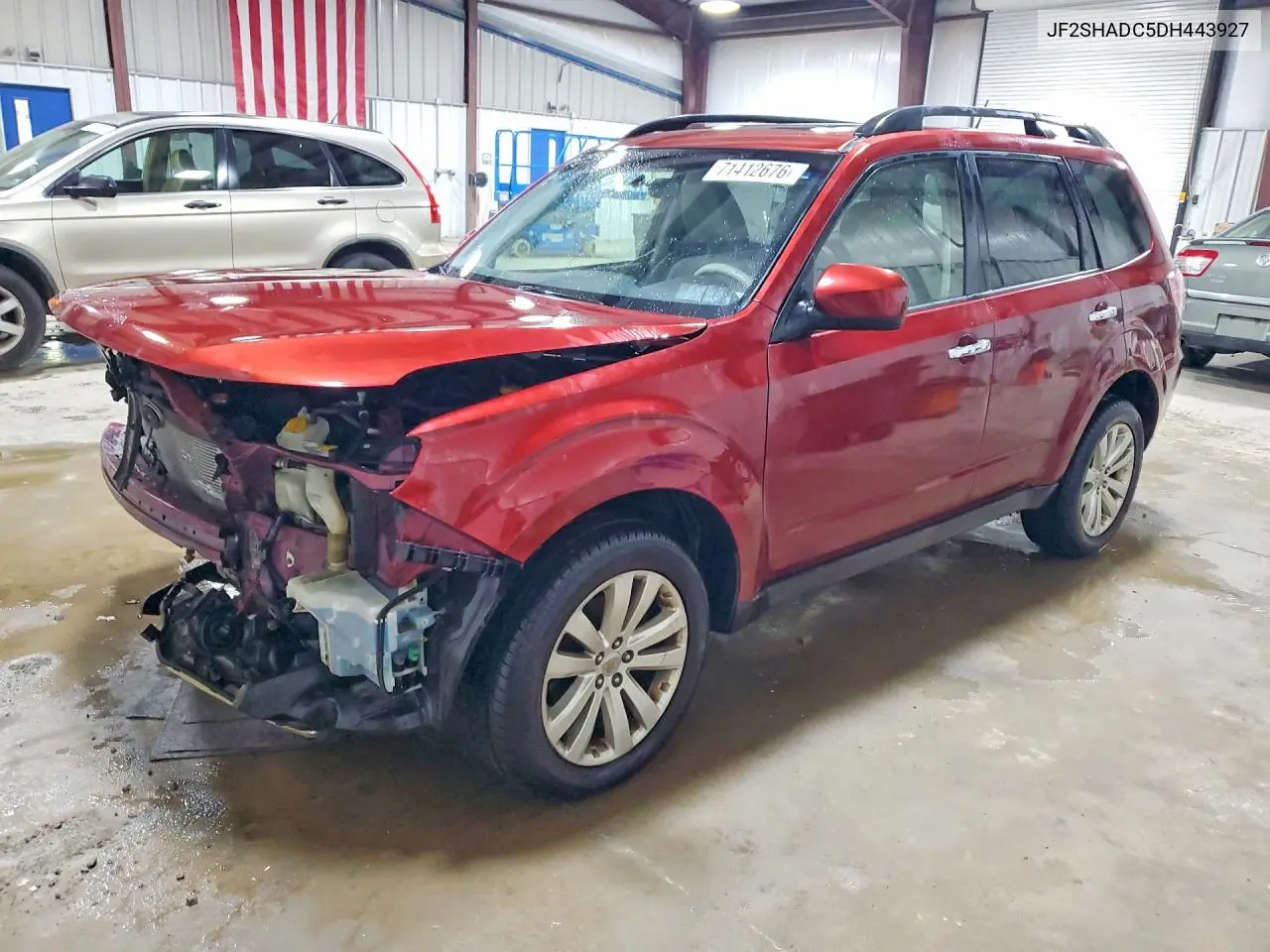 SUBARU FORESTER 2013, VIN JF2SHADC5DH443927