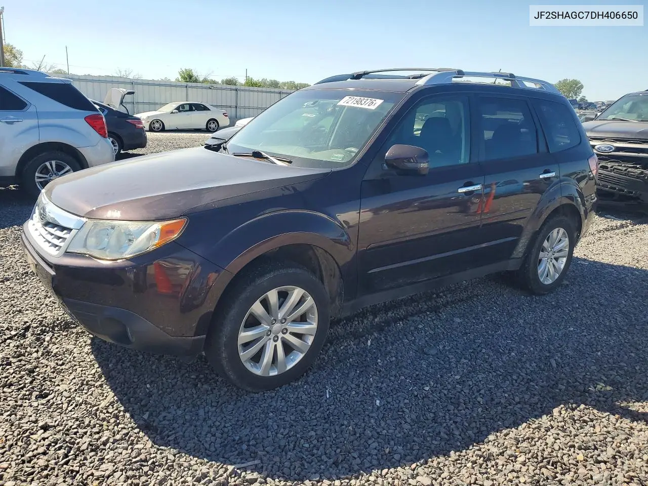 SUBARU FORESTER 2013, VIN JF2SHAGC7DH406650