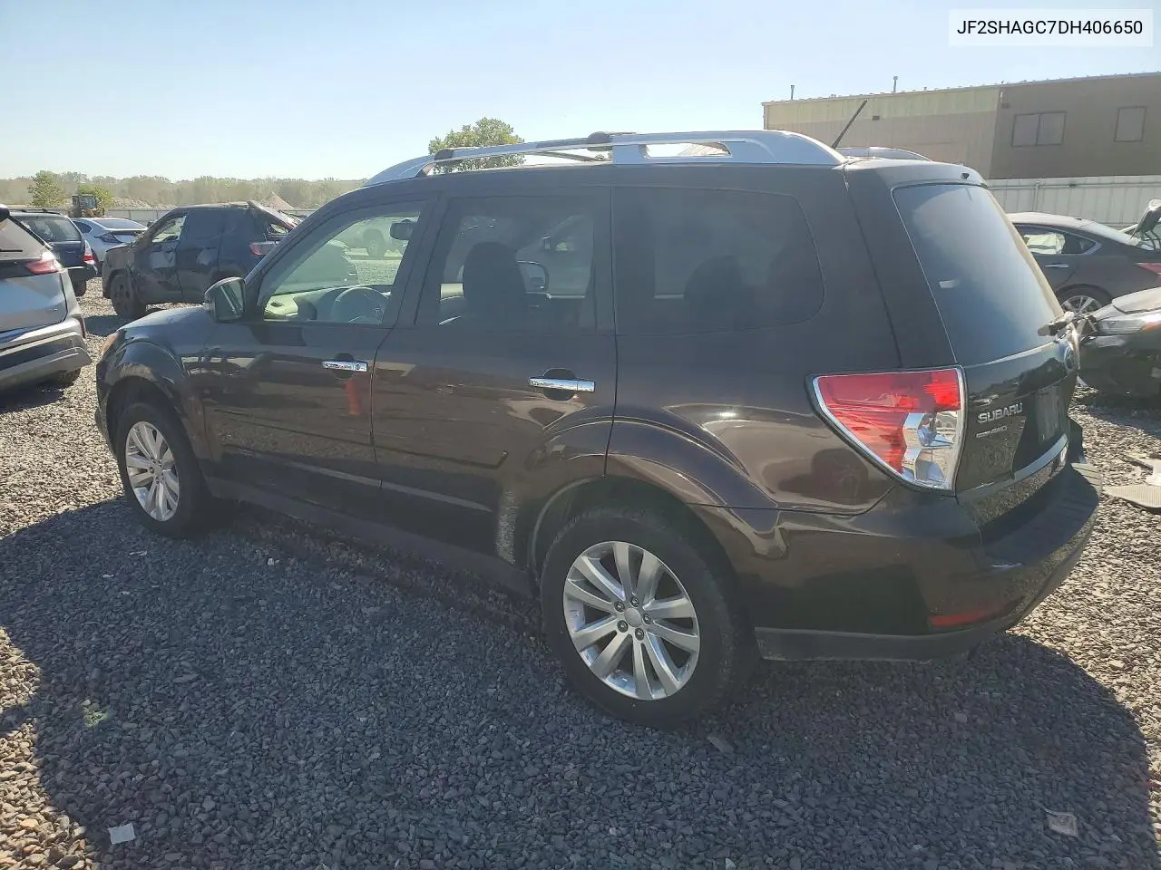 2013 SUBARU FORESTER VIN JF2SHAGC7DH406650 — фото 2