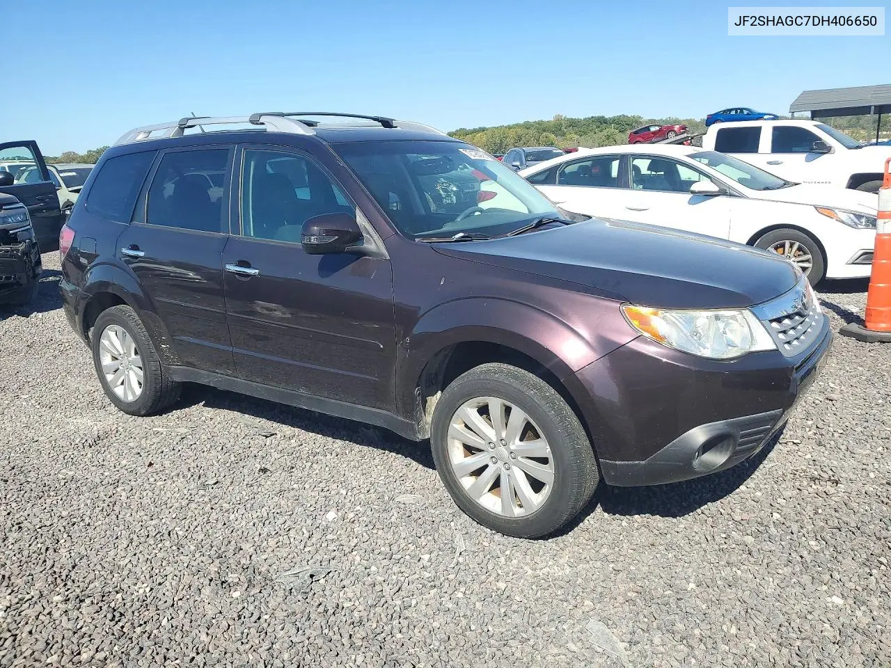 2013 SUBARU FORESTER VIN JF2SHAGC7DH406650 — фото 4