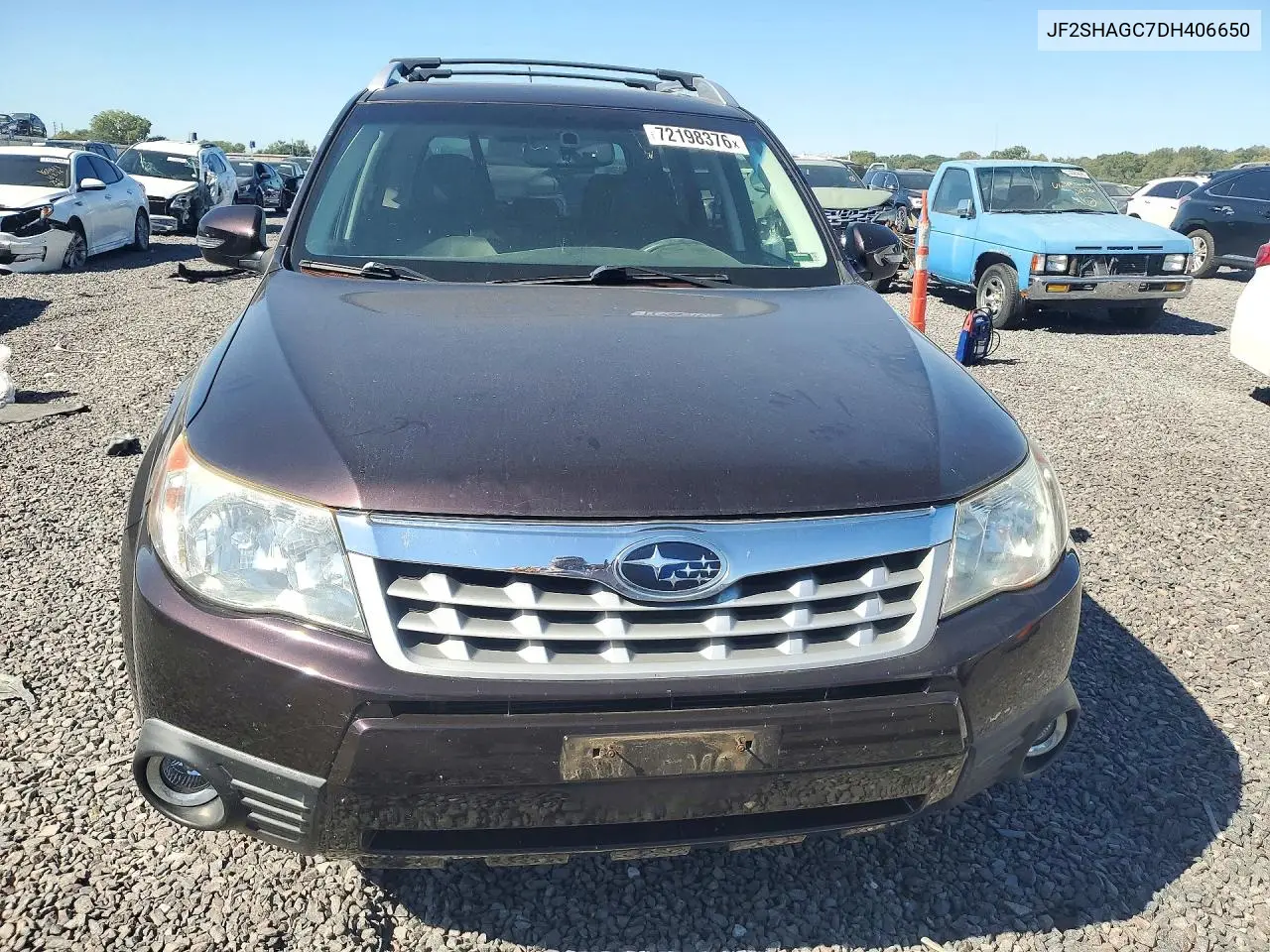 2013 SUBARU FORESTER VIN JF2SHAGC7DH406650 — фото 5