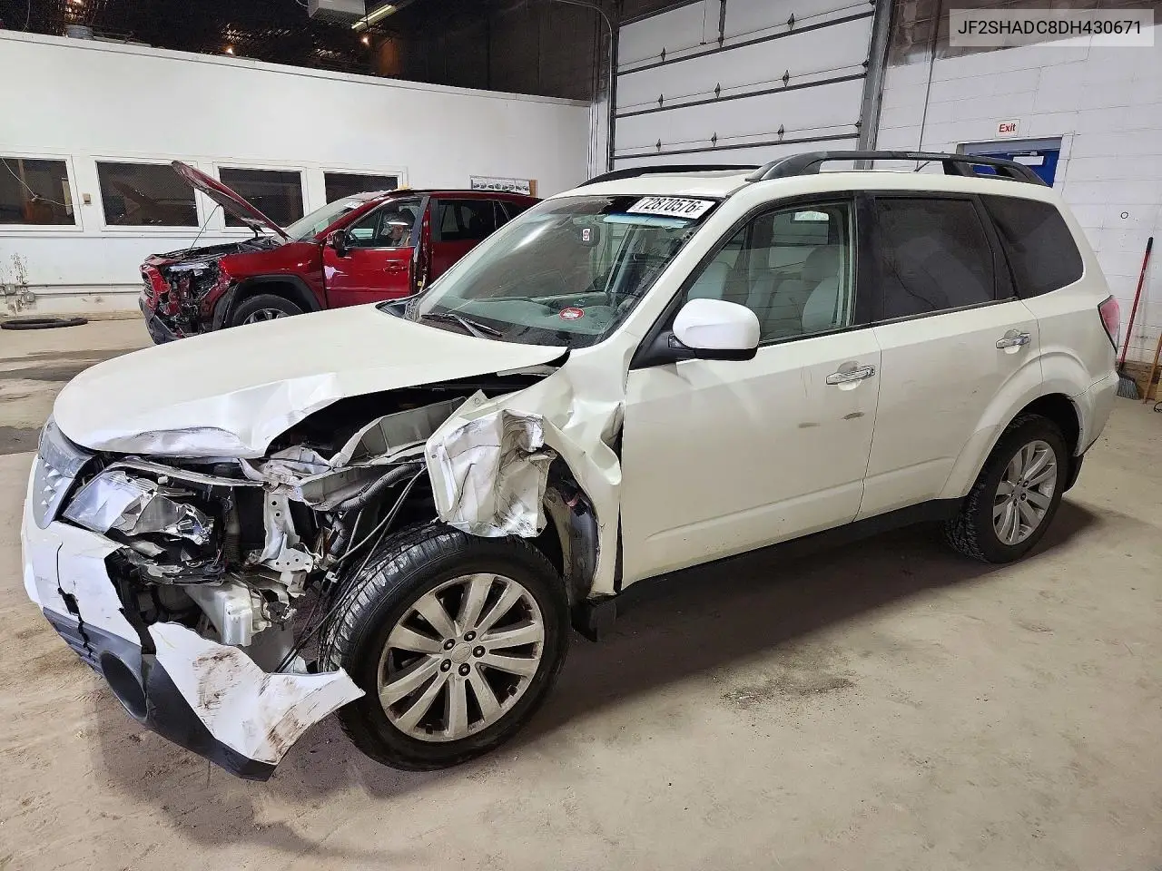 SUBARU FORESTER 2013, VIN JF2SHADC8DH430671