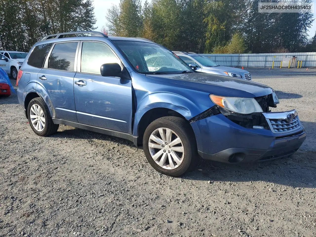 2013 SUBARU FORESTER VIN JF2SHADC8DH435403 — фото 4