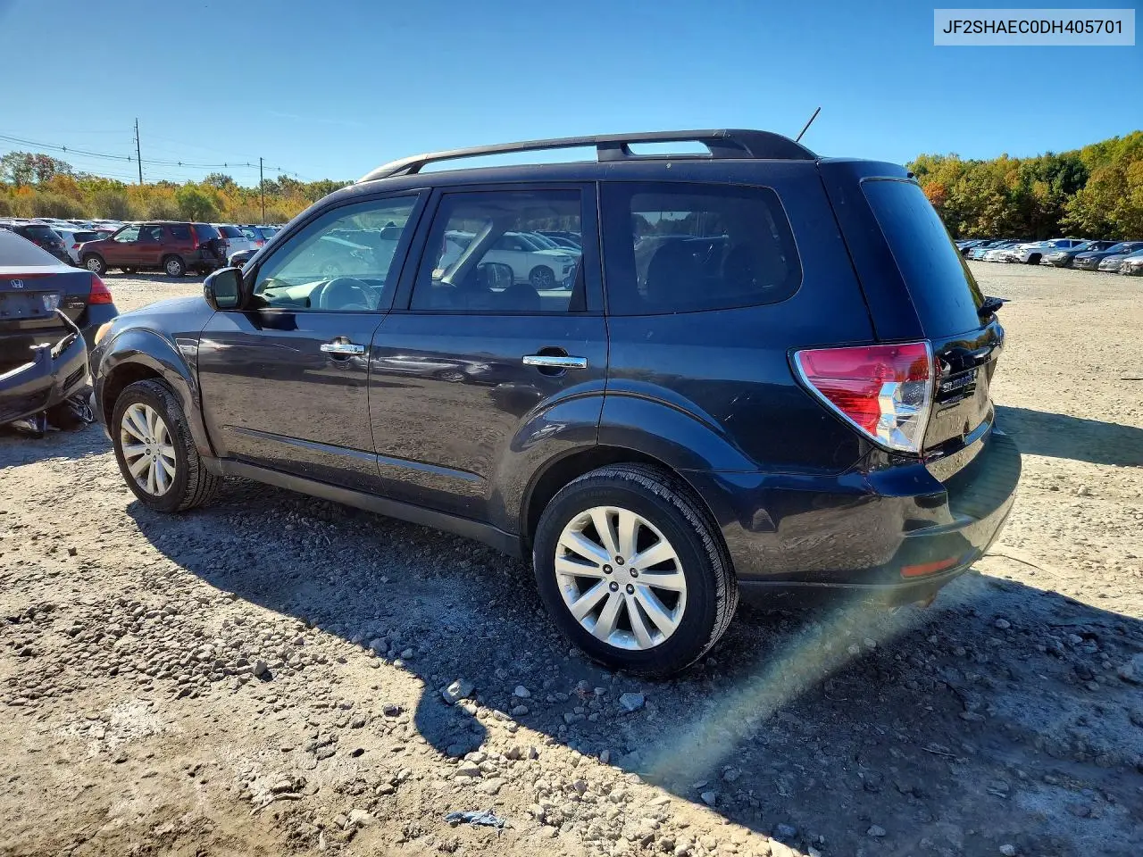 2013 SUBARU FORESTER VIN JF2SHAEC0DH405701 — фото 2