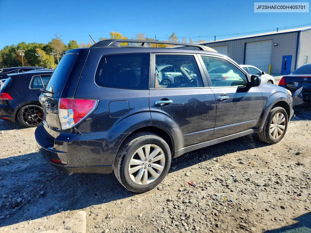 2013 SUBARU FORESTER VIN JF2SHAEC0DH405701 — фото 3