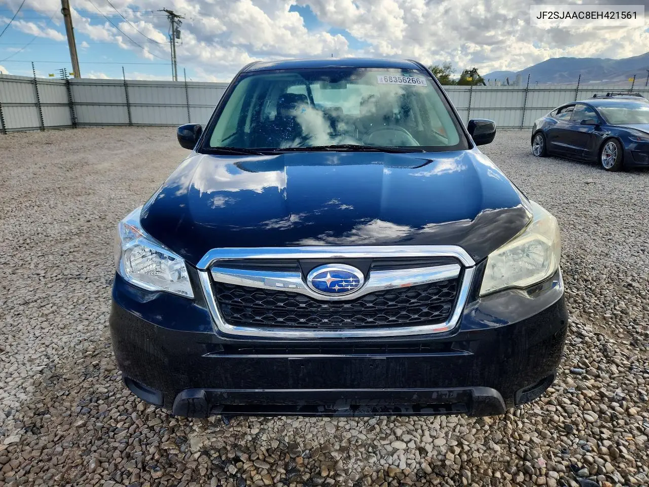 2014 SUBARU FORESTER VIN JF2SJAAC8EH421561 — фото 5