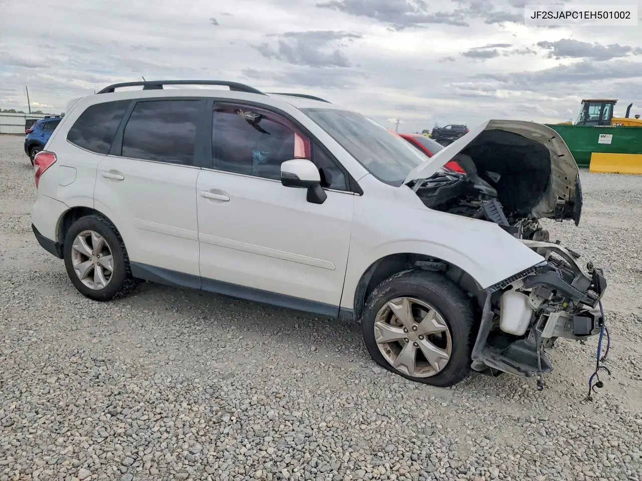 2014 SUBARU FORESTER VIN JF2SJAPC1EH501002 — фото 4