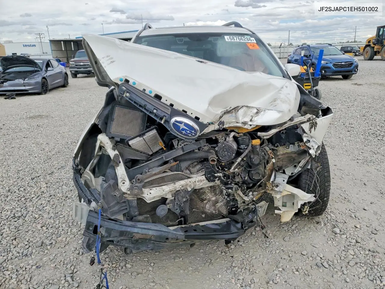 2014 SUBARU FORESTER VIN JF2SJAPC1EH501002 — фото 5